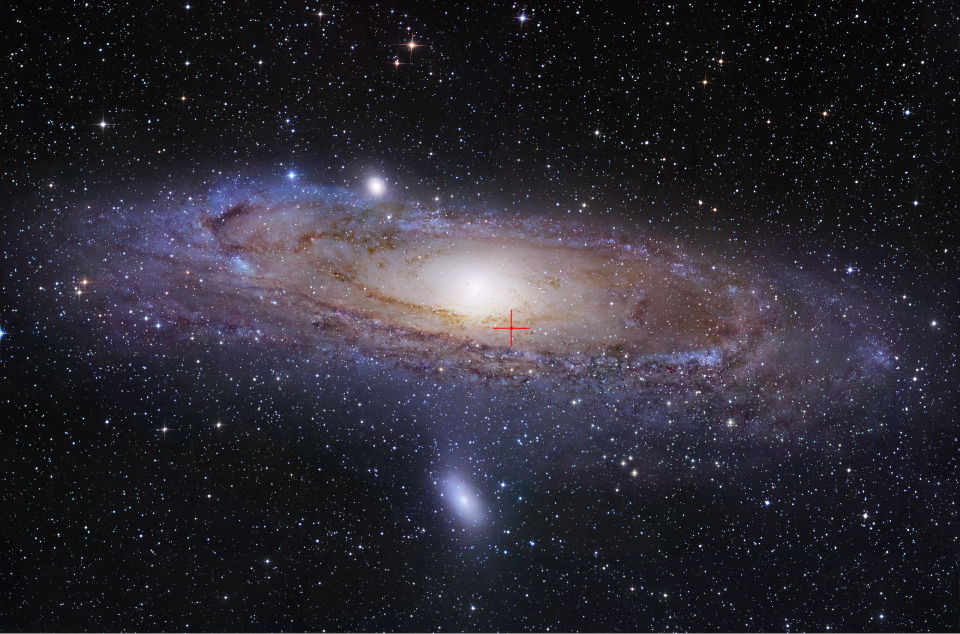 Rare Mini Quasar Found Gobbling Matter in Andromeda